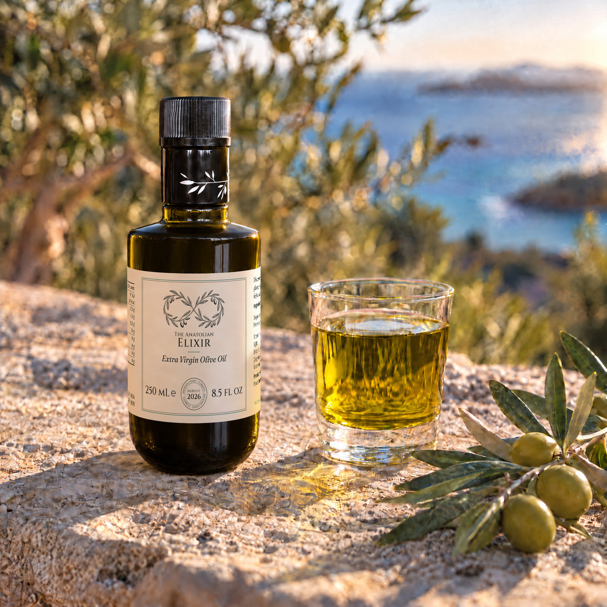 The Anatolian Elixir — Extra Virgin Olive Oil, 250ml
